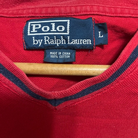 Ralph Lauren Red Short Sleeve Tee - Picture 4 of 6